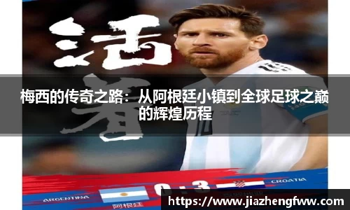 梅西的传奇之路：从阿根廷小镇到全球足球之巅的辉煌历程